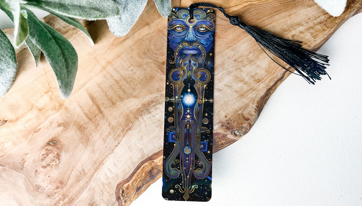 Rangi Maori Sky Father Metal Bookmark, Celestial Symbols, Heavenly Lights, SKY Art, Unique Gifts — photo 2