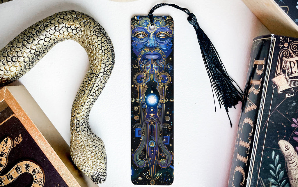 Rangi Maori Sky Father Metal Bookmark, Celestial Symbols, Heavenly Lights, SKY Art, Unique Gifts — photo 3