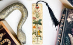 Vintage Botanical Print Bookmark, Nature's Bounty, Metal Bookmark, Art Collectible, Unique Gift Idea — photo 2
