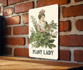 Vintage Botanical Print Metal Sign, Plant Lady Decor, Garden Art Wall, Retro Floral Home, Unique Gift Idea — photo 1