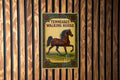Victorian Tennessee Walking Horse Metal Sign – Antique Chromolithograph Style, Ornate Border, Aged Parchment Look Decor — photo 1