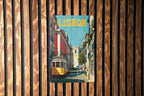 Lisbon Alfama Retro Travel Poster Tin Sign – Vintage Metal Wall Art Decor for Home, Bar, or Kitchen — photo 2