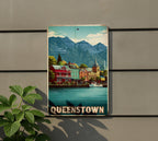 Queenstown Retro Travel Poster Tin Sign – Vintage Metal Wall Art Decor for Home, Bar, Garage or Man Cave — photo 5