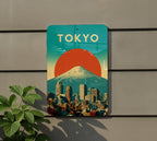 Retro Tokyo Travel Poster Metal Sign – Vintage Japan Wall Decor, Tin Plaque for Home, Bar, or Office, Japanese Street Art — photo 5