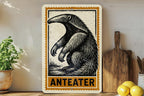 Anteater Stamp Style Metal Sign – Rustic Wall Art, Vintage Animal Decor for Home, Cabin, or Man Cave — photo 3