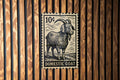 Domestic Goat Metal Sign – Vintage Farmhouse Wall Art, Rustic Stamp Style Decor, Tin Sign for Barn or Country Home — photo 1