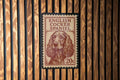 English Cocker Spaniel Metal Sign – Vintage Stamp Style Dog Wall Art for Home, Kennel Decor, Pet Lover Gift — photo 1