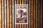 La Palma Spain Metal Sign – Vintage Stamp Style Wall Art, Travel Poster Decor for Home or Office — photo 3