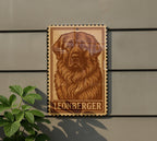 Leonberger Dog Stamp Art Metal Sign – Vintage-Style Wall Decor for Dog Lovers, Rustic Home or Kennel Gift — photo 5
