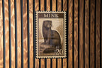 Vintage Mink  Metal Sign – Retro Stamp Style Wall Art for Garage, Bar, Man Cave, Rustic Home Decor — photo 2