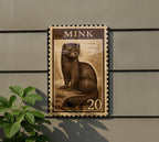 Vintage Mink  Metal Sign – Retro Stamp Style Wall Art for Garage, Bar, Man Cave, Rustic Home Decor — photo 5