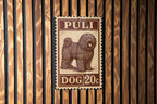 Puli Dog Metal Sign Vertical – Rustic Stamp Style Wall Art, Farmhouse Pet Decor, Vintage Dog Lover Gift for Home or Kennel — photo 2