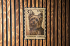 Yorkshire Terrier Metal Sign – Vintage Stamp Style Dog Wall Art for Home, Porch, Kennel, Rustic Pet Decor Gift — photo 2
