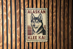Alaskan Klee Kai Dog Metal Sign – Vintage Stamp Style Wall Art, Rustic Vertical Pet Decor, Gift for Dog Lovers — photo 3