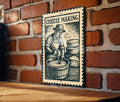 Cheese Making Metal Sign – Vintage Stamp Style Kitchen Wall Decor, Rustic Dairy Farmhouse Tin Art for Cheesemakers — photo 1