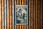Cheese Making Metal Sign – Vintage Stamp Style Kitchen Wall Decor, Rustic Dairy Farmhouse Tin Art for Cheesemakers — photo 2