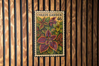 Coleus Garden Metal Sign – Vintage Stamp Style Botanical Wall Art, Outdoor Garden Decor, Rustic Plant Lover Gift — photo 2