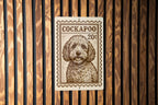 Cockapoo Metal Sign – Vintage Stamp Style Dog Wall Art, Rustic Pet Decor, Cockapoo Gift for Dog Lovers, Indoor Outdoor Sign — photo 3