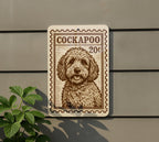 Cockapoo Metal Sign – Vintage Stamp Style Dog Wall Art, Rustic Pet Decor, Cockapoo Gift for Dog Lovers, Indoor Outdoor Sign — photo 5
