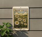 Vintage Daisy Field Metal Sign – Rustic Floral Wall Art, Stamp Style Garden Decor, Retro Tin Sign for Home or Outdoor Display — photo 5