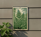 Fern Garden Metal Sign – Botanical Stamp Style Wall Art, Vintage Nature Decor, Rustic Outdoor Garden Sign for Home or Patio — photo 5