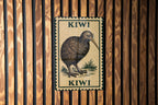 Kiwi Stamp Style Metal Sign – Vintage Vertical Wall Art, Fruit Kitchen Decor, Retro Tin Poster, Farmhouse Home Sign — photo 1