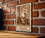 Maple Syrup Tapping Metal Sign – Rustic Stamp Style Wall Art for Cabin, Farmhouse, Sugar Shack, Country Kitchen Decor — photo 3
