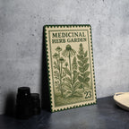 Medicinal Herb Garden Metal Sign – Vintage Stamp Style Botanical Wall Art for Kitchen, Apothecary, or Garden Décor — photo 4