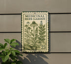 Medicinal Herb Garden Metal Sign – Vintage Stamp Style Botanical Wall Art for Kitchen, Apothecary, or Garden Décor — photo 5