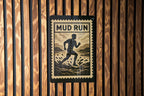 Mud Run Stamp Style Metal Sign – Rustic Obstacle Course Wall Art, Adventure Race Decor, Gift for Runners, Man Cave Sign — photo 3