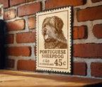 Portuguese Sheepdog Metal Sign – Vintage Stamp Style Wall Art, Rustic Dog Decor, Farmhouse Pet Lover Gift, Indoor Outdoor Plaque — photo 2