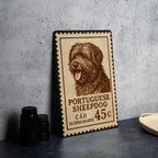 Portuguese Sheepdog Metal Sign – Vintage Stamp Style Wall Art, Rustic Dog Decor, Farmhouse Pet Lover Gift, Indoor Outdoor Plaque — photo 4
