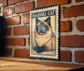 Ragdoll Cat Metal Sign – Vintage Stamp Style Wall Art for Cat Lovers, Rustic Home Decor, Gift for Pet Owners — photo 1