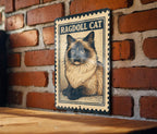 Ragdoll Cat Metal Sign – Vintage Stamp Style Wall Art for Cat Lovers, Rustic Home Decor, Gift for Pet Owners — photo 1