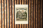 Vintage RV Camping Metal Sign – Retro Stamp Style Camper Decor for Trailer, Campsite, Cabin, or Outdoor Adventure Gift — photo 1