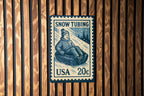 Snow Tubing Metal Sign – Vintage Stamp Style Winter Decor for Cabin, Lodge, Ski Resort, Rustic Wall Art Gift — photo 1