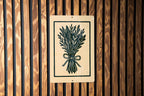 Herb Bundle Metal Sign – Rustic Kitchen Wall Decor, Vintage Farmhouse Style, Botanical Stamp Art, Twine Herb Illustration — photo 2