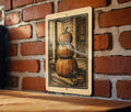 Stacked Pumpkins Porch Metal Sign – Rustic Fall Decor, Vintage Stamp Style Autumn Wall Art for Farmhouse or Front Door — photo 1