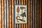 Vintage Fishing Lure Metal Sign – Rustic Stamp Style Wall Art for Cabin, Man Cave, Lake House, Fisherman Gift Decor — photo 1
