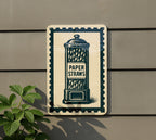 Vintage Paper Straw Dispenser Metal Sign – Retro Kitchen Wall Art, Stamp Style Tin Decor for Diner or Bar — photo 5