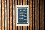 Custom Metal Pegboard Menu Sign – Vintage Stamp Style Plastic Letter Board Wall Art for Kitchen, Café, or Restaurant Decor — photo 3