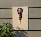 Awl Tool Stamp Style Metal Sign – Vintage Workshop Wall Art, Rustic Garage Decor, Hand Tool Collector Gift — photo 5
