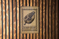 Hurdy-Gurdy Stamp Style Metal Sign – Vintage Music Instrument Wall Art, Rustic Musician Decor, Folk Music Gift — photo 1