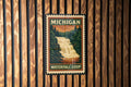 Michigan Waterfall Loop Metal Sign – Vintage Stamp Style Wall Art, Rustic Michigan Decor for Cabin, Lodge, or Home — photo 1