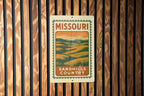 Missouri Sandhills Country Metal Sign – Rustic Stamp Style Wall Art, Vintage Farmhouse Decor, State Souvenir Plaque — photo 1