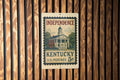Independence Kentucky Metal Sign Featuring Retro Postage Stamp Design of Historic Landmarks and Americana Theme — photo 1