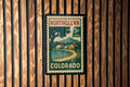 Northglenn Colorado Metal Sign – Retro Postage Stamp Design Featuring Cityscape and Local Landmarks — photo 1