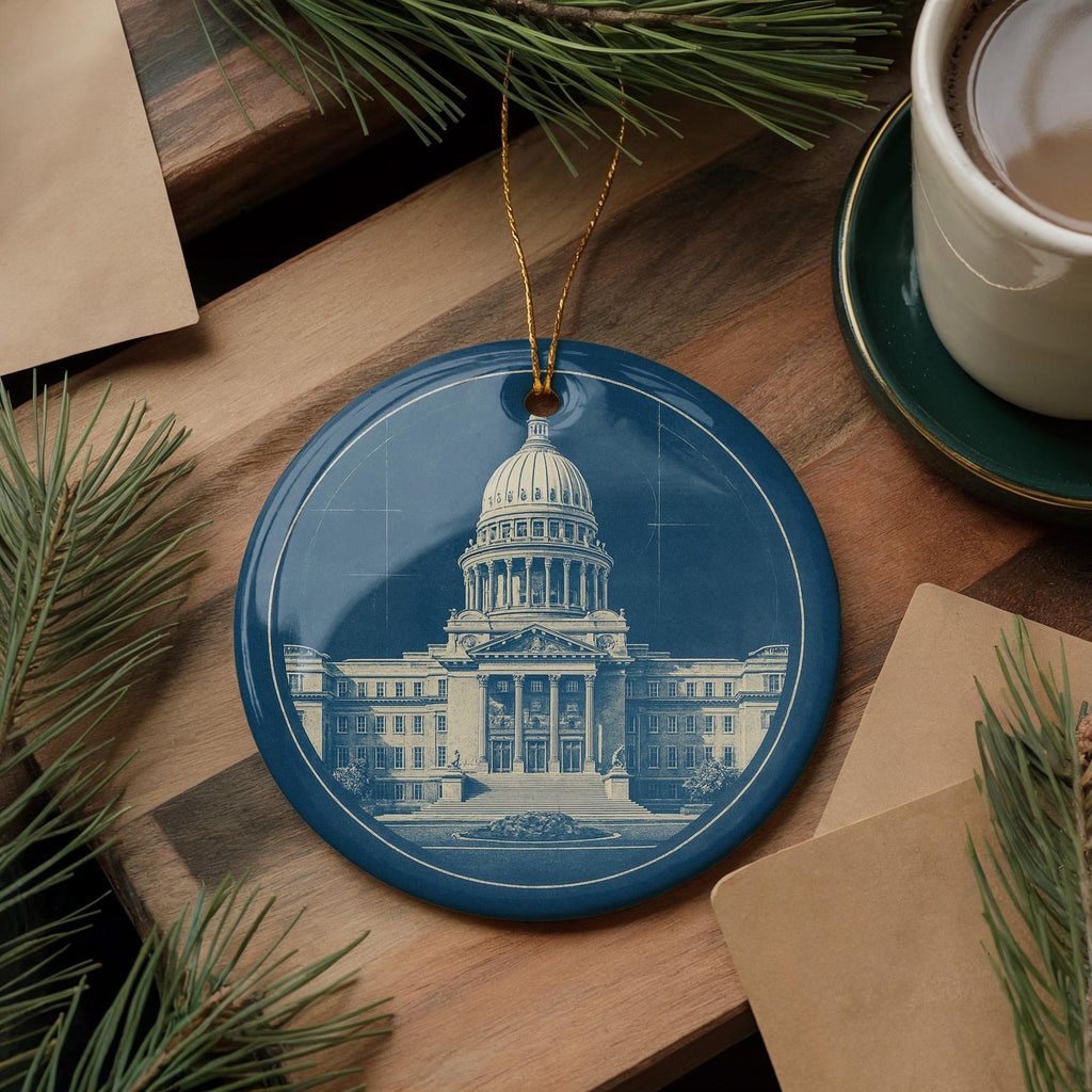 BOI Landmark View Ceramic Ornament – Iconic Bay of Islands Scenic Design – New Zealand Souvenir Keepsake Ornament — photo 3