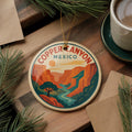 Copper Canyon Mexico Ceramic Ornament – Iconic Scenic View with Mountains and Canyon Landscape — photo 1