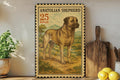 Anatolian Shepherd Dog Vintage Stamp Style Metal Sign, Livestock Guardian Dog Decor, Farmhouse Ranch Wall Plaque, Gift for Dog Lovers — photo 1